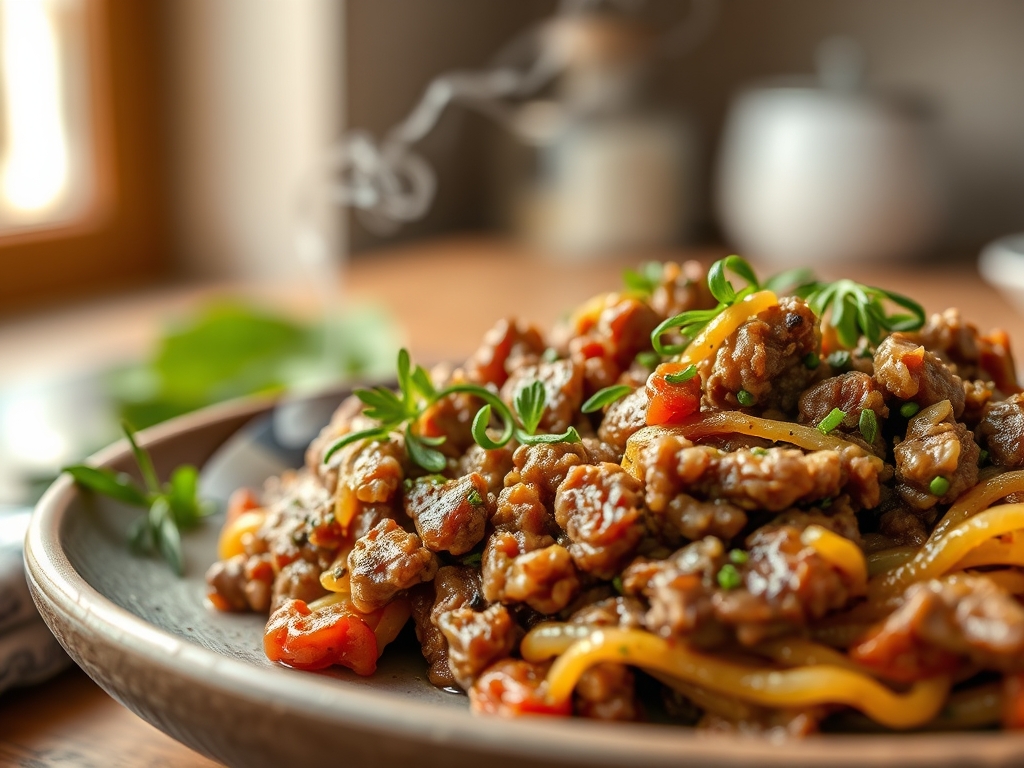 garlic ground beef recipes