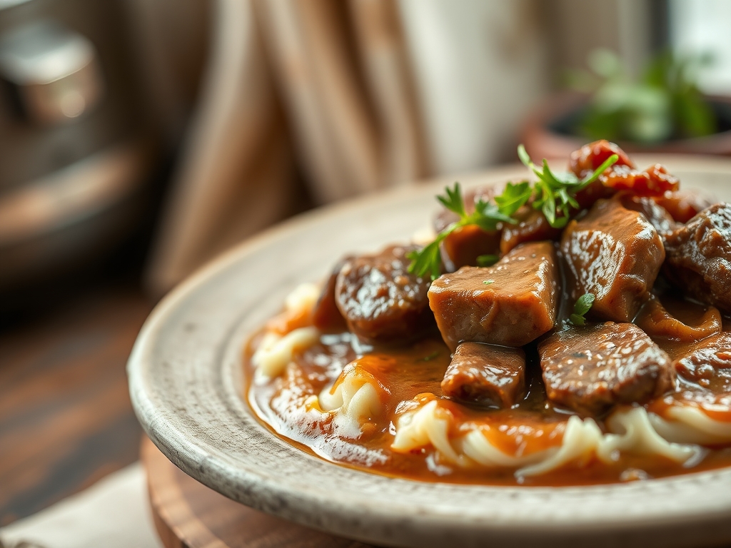 gravy beef recipes for slow cooker